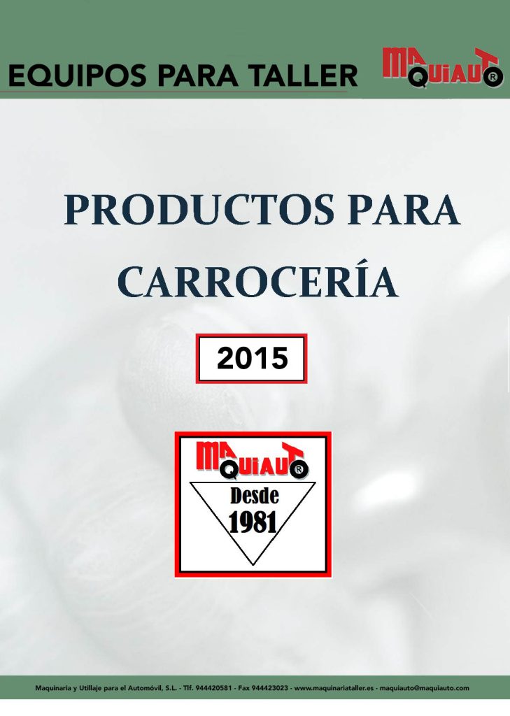 CATALOGO CARROCERIA 2015