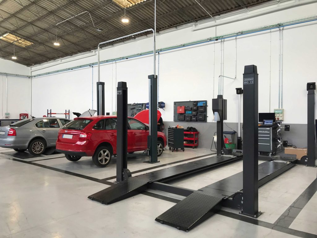 4 COLUMNAS TALLER HYUNDAI